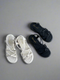 Multi Strap Sling Open Toe Flat